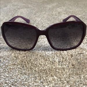 Purple Coach Sunglasses